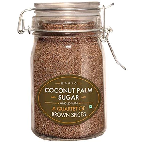 Sprig Coconut Palm Sugar, 175 g Glass Jar-1.webp
